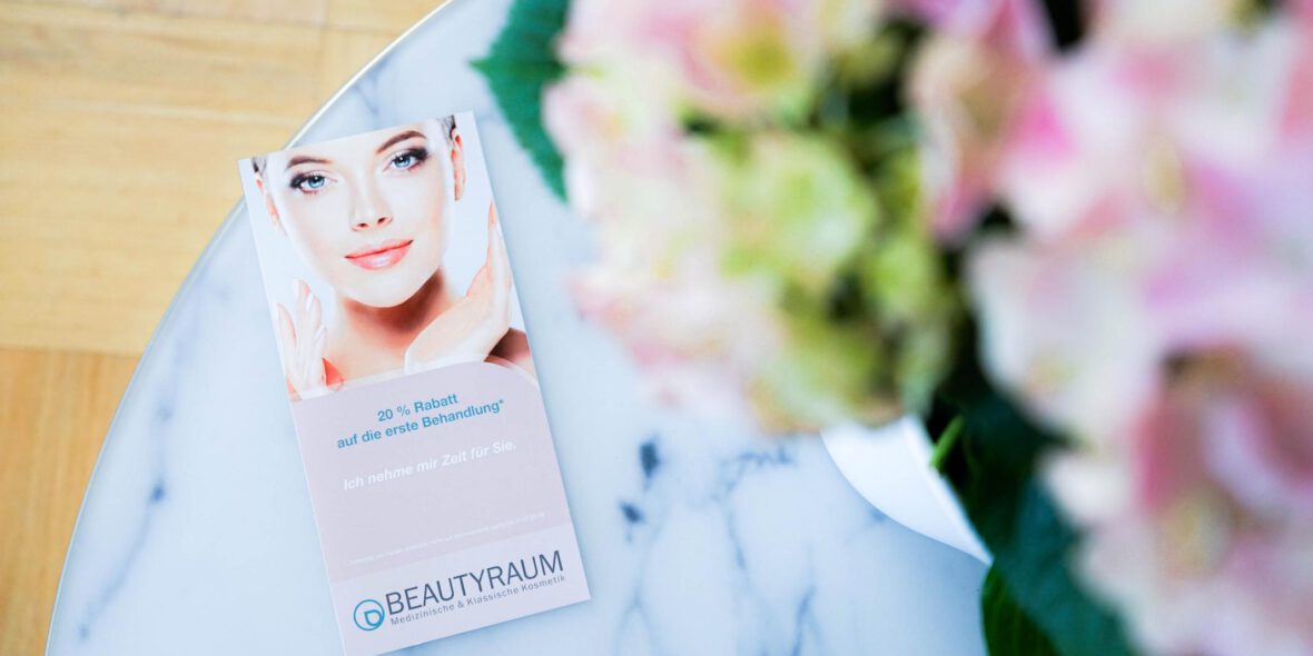 Angebotsflyer Beautyraum Friedrichshafen